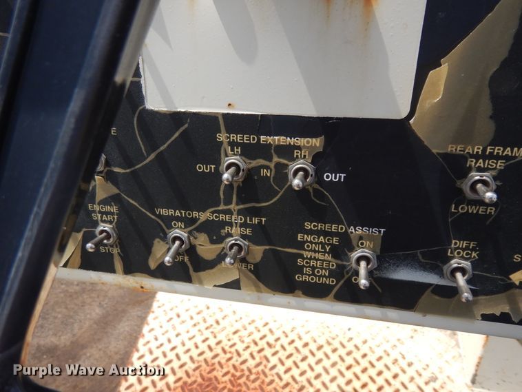 image for item KU9362 Cedarapids CR451  paver