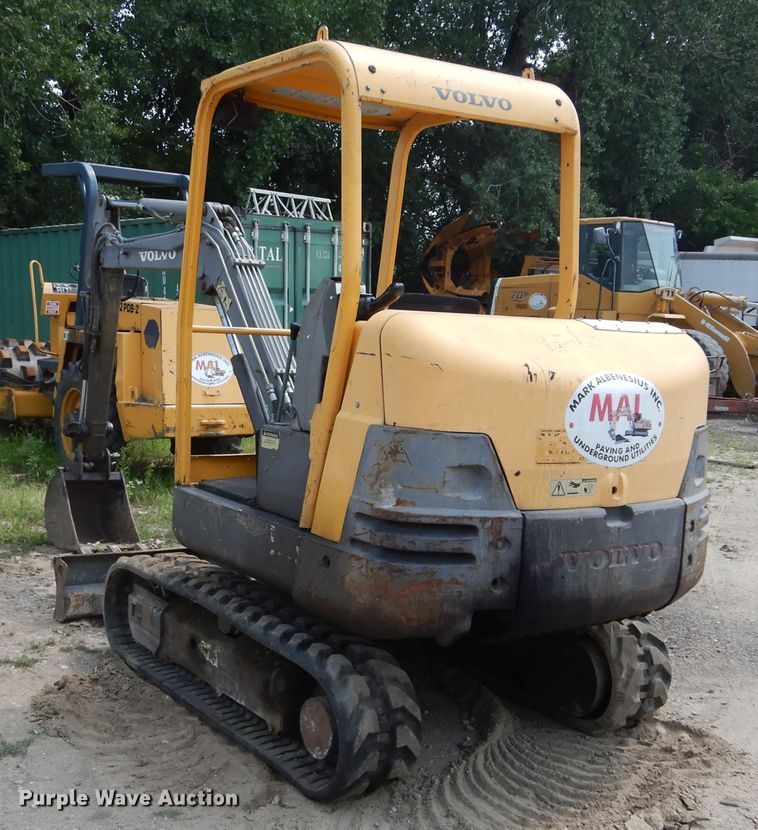 image for item KV9226 Volvo EC25  mini excavator
