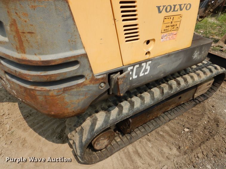 image for item KV9226 Volvo EC25  mini excavator