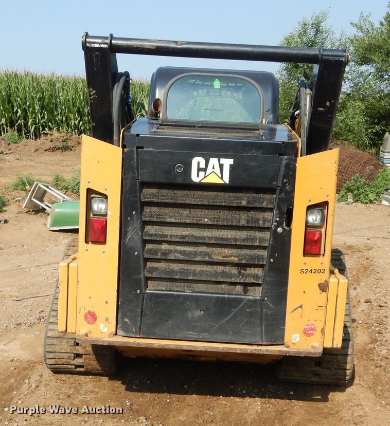 image for item KV9228 2015 Caterpillar 289D  tracked skid steer loader