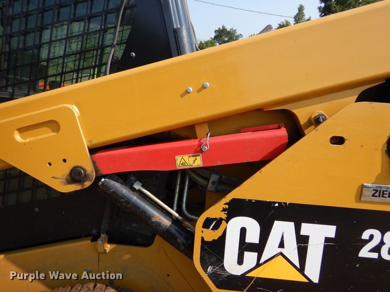 image for item KV9228 2015 Caterpillar 289D  tracked skid steer loader