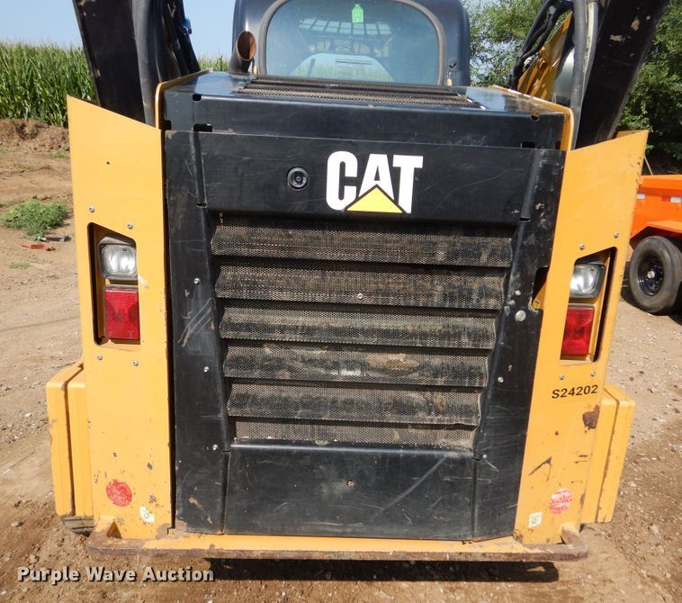 image for item KV9228 2015 Caterpillar 289D  tracked skid steer loader