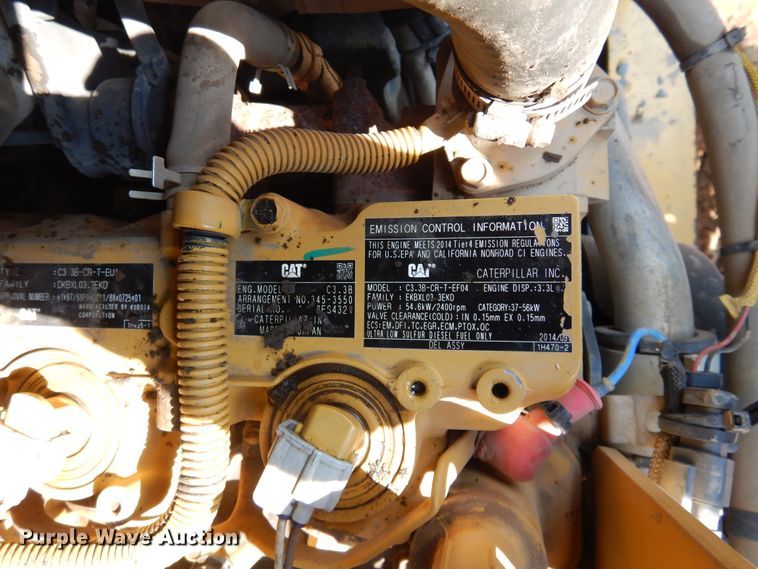 image for item KV9228 2015 Caterpillar 289D  tracked skid steer loader