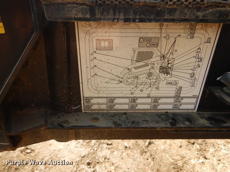 image for item KV9228 2015 Caterpillar 289D  tracked skid steer loader