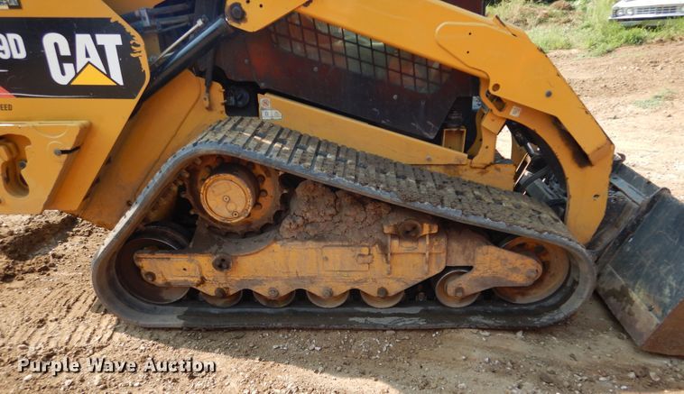 image for item KV9228 2015 Caterpillar 289D  tracked skid steer loader