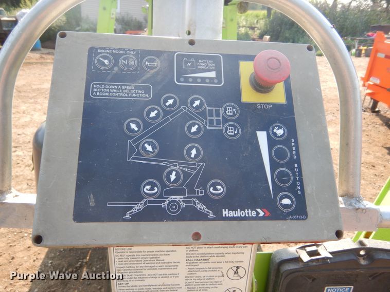 image for item KV9230 2011 Haulotte 5533A  boom lift