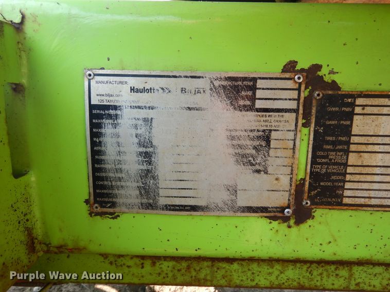 image for item KV9230 2011 Haulotte 5533A  boom lift