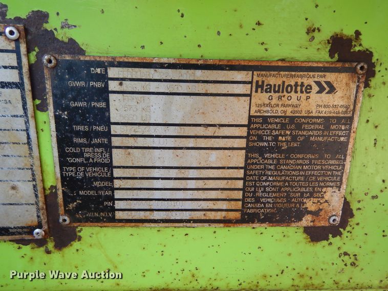 image for item KV9230 2011 Haulotte 5533A  boom lift