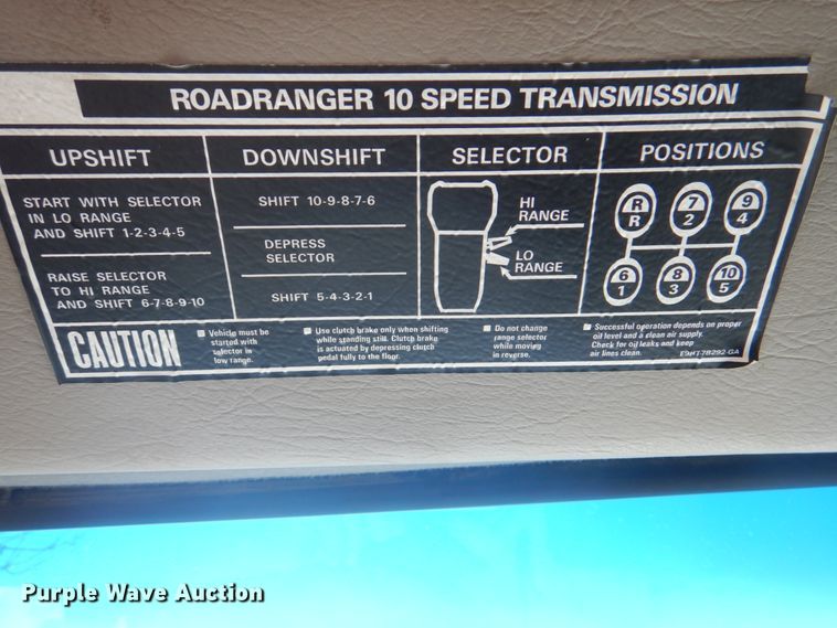 image for item KW9857 2007 Sterling A9500  dump truck