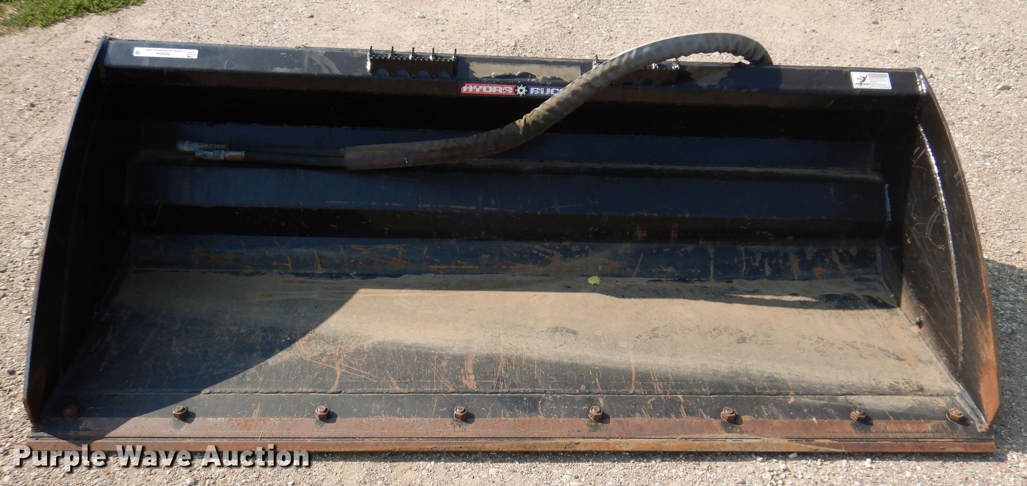 CMP Attachments Hydra Bucket skid steer soil conditioner bucket in Rock