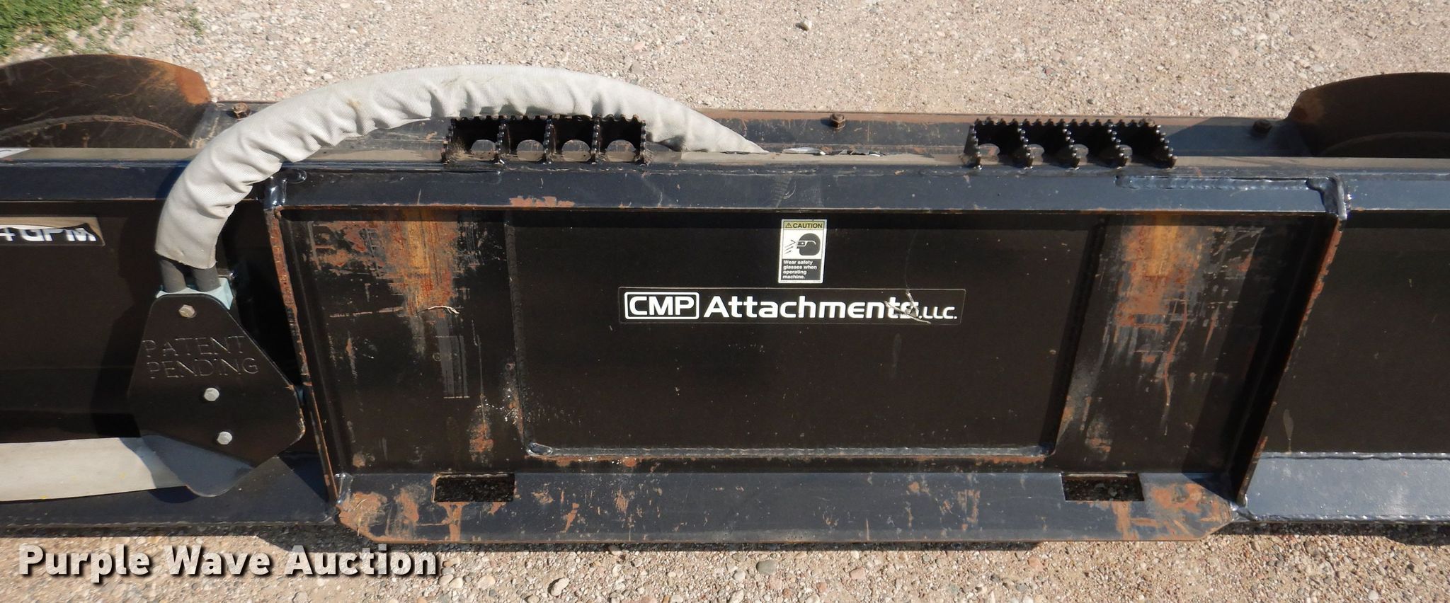 CMP Attachments Hydra Bucket skid steer soil conditioner bucket in Rock