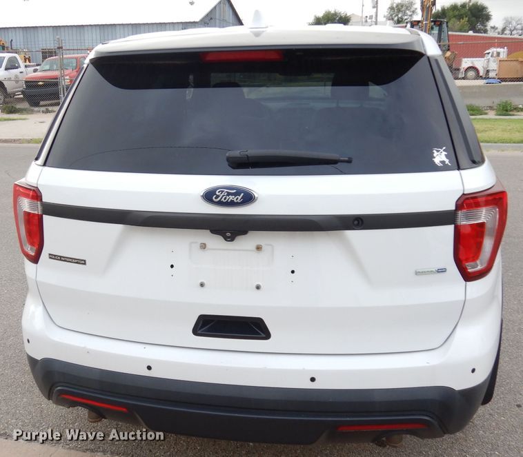 image for item DG0799 2016 Ford Explorer Police Interceptor  SUV