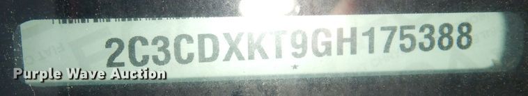 image for item DG0801 2016 Dodge Charger Police