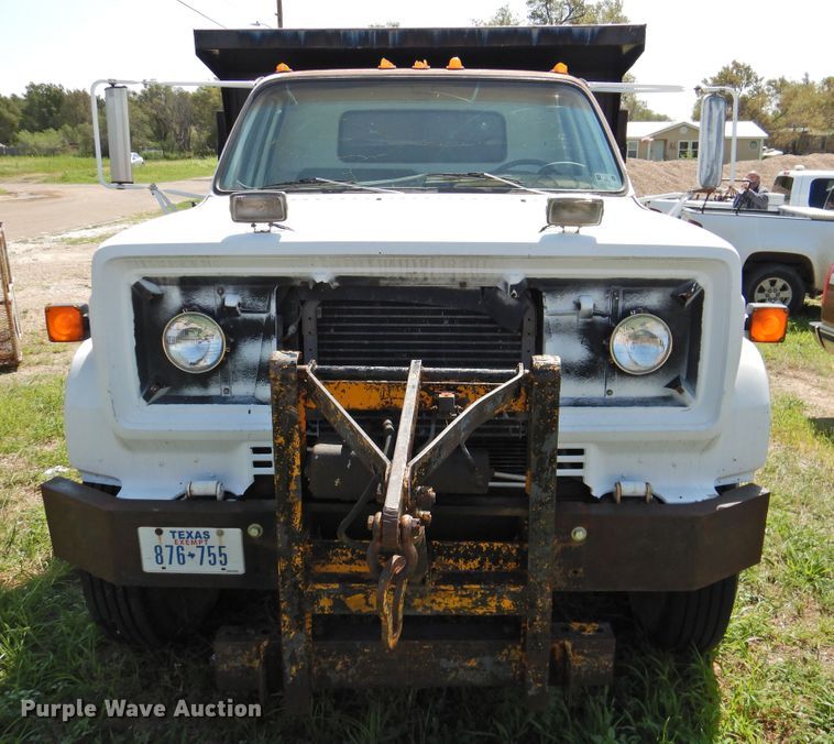 image for item DK2407 1985 GMC 7000  dump truck