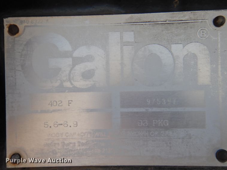 image for item DK2407 1985 GMC 7000  dump truck