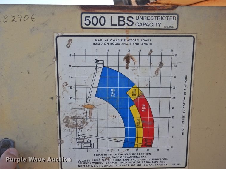 image for item DK2408 1998 JLG 40H  boom lift