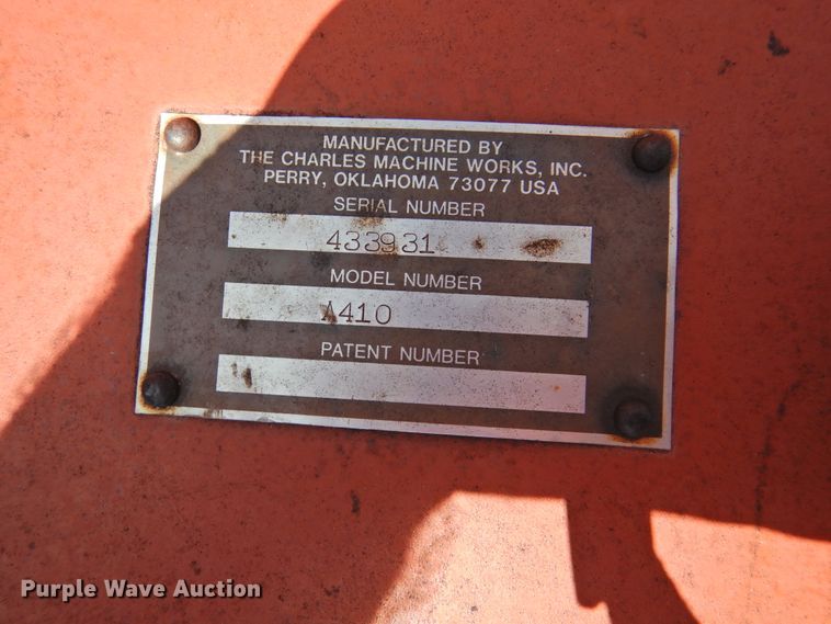 image for item DK2410 Ditch Witch 4010  trencher