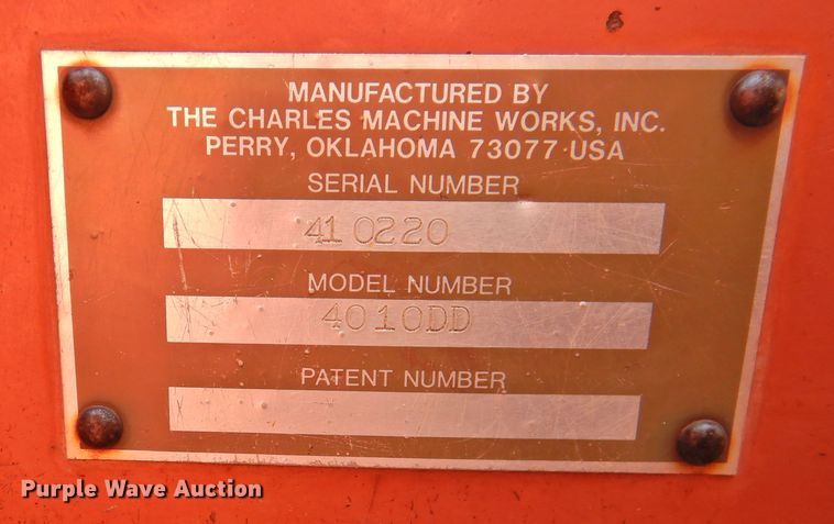 image for item DK2410 Ditch Witch 4010  trencher