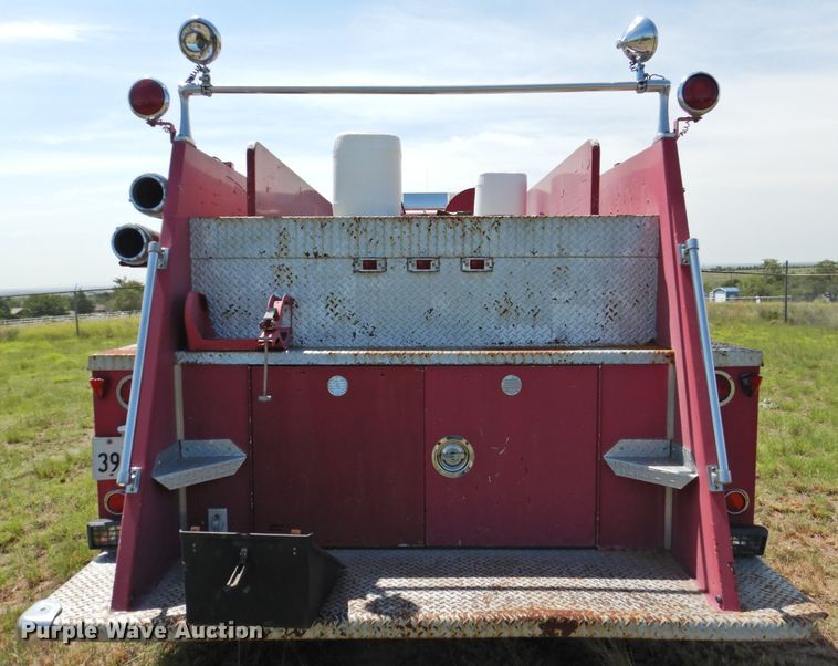 image for item DK2417 1981 Chevrolet C7D042  pumper fire truck