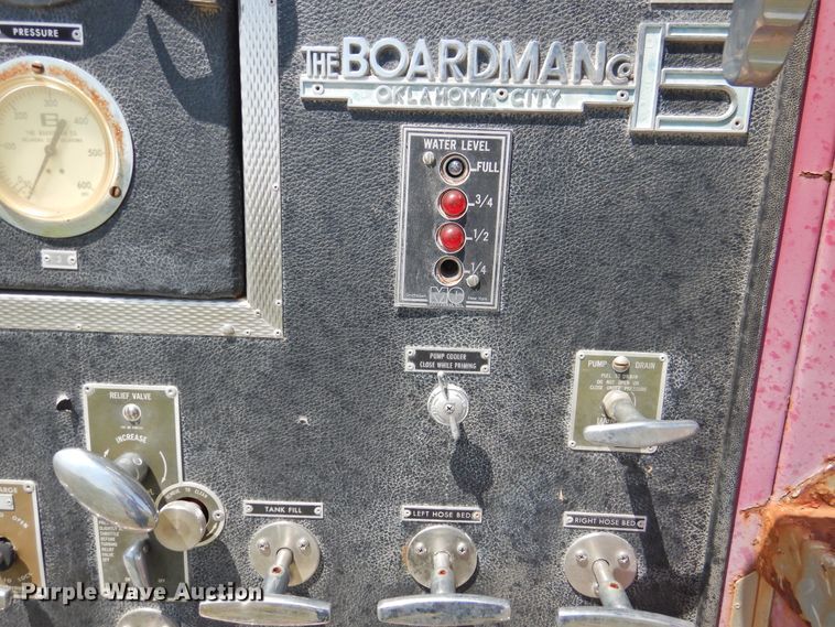 image for item DK2417 1981 Chevrolet C7D042  pumper fire truck