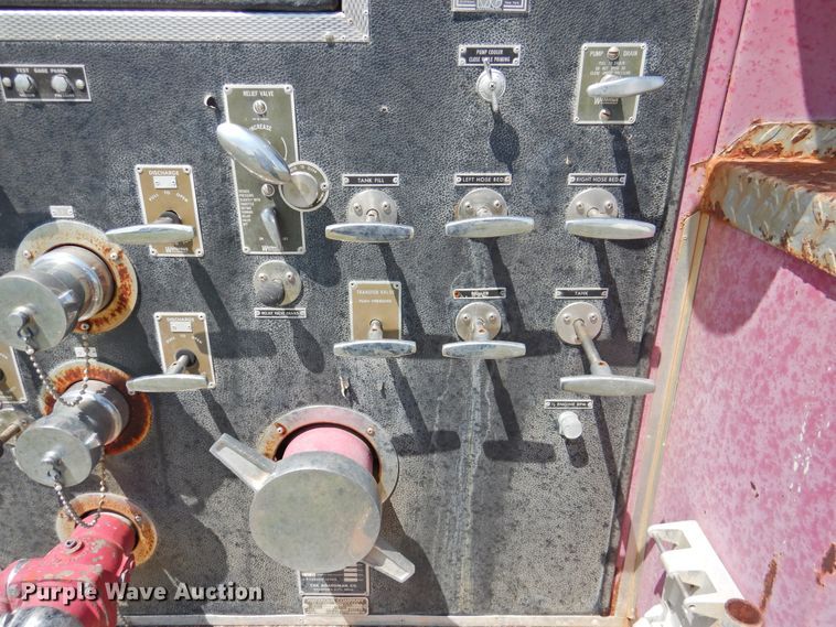 image for item DK2417 1981 Chevrolet C7D042  pumper fire truck