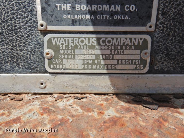 image for item DK2417 1981 Chevrolet C7D042  pumper fire truck