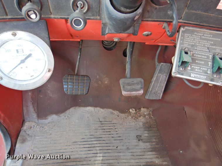 image for item DK2417 1981 Chevrolet C7D042  pumper fire truck