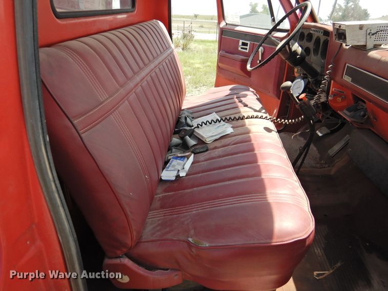 image for item DK2417 1981 Chevrolet C7D042  pumper fire truck