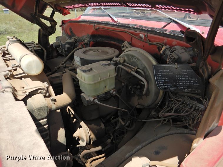 image for item DK2417 1981 Chevrolet C7D042  pumper fire truck