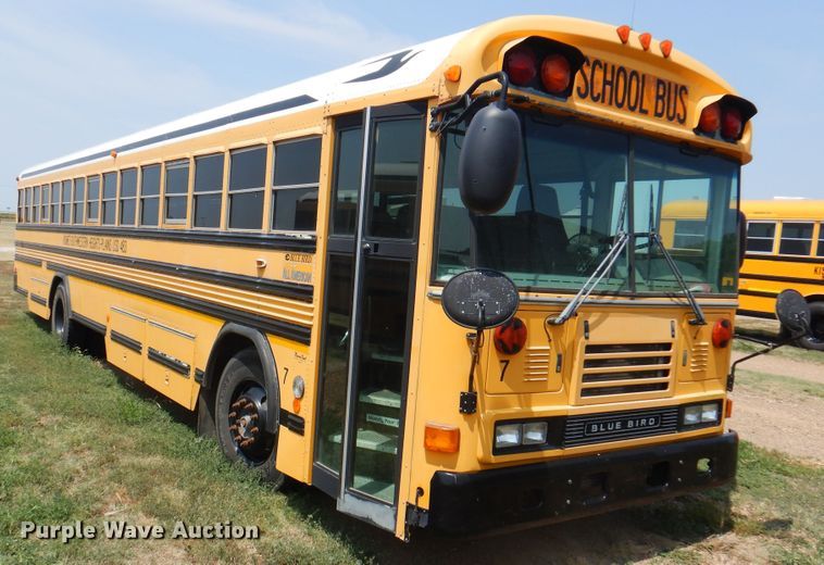 image for item DK8133 2004 Blue Bird All American  school bus