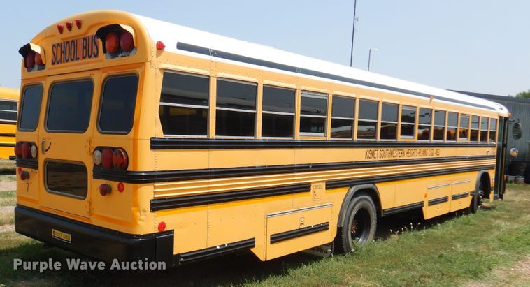 image for item DK8133 2004 Blue Bird All American  school bus