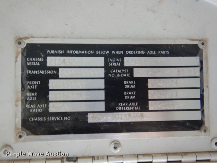 image for item DK8133 2004 Blue Bird All American  school bus