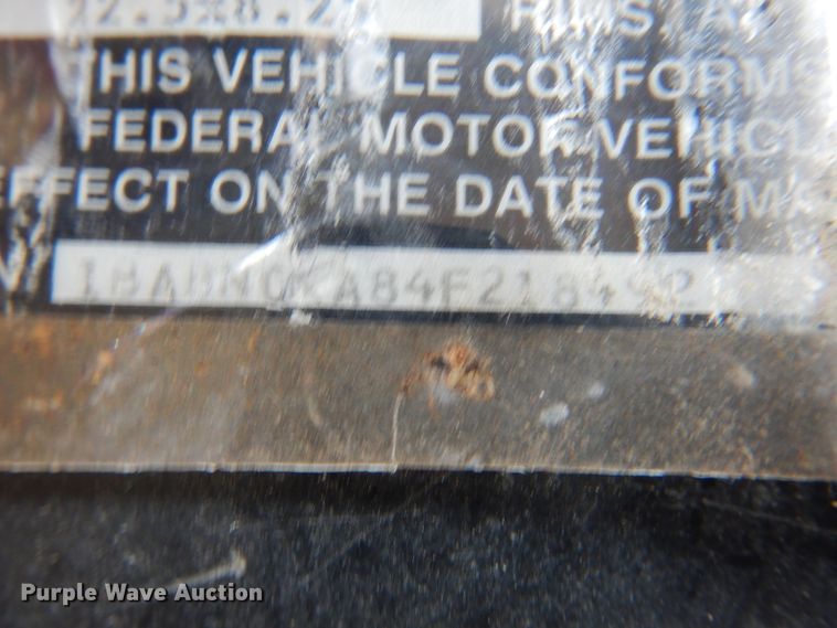 image for item DK8133 2004 Blue Bird All American  school bus