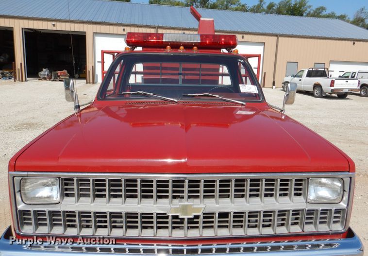 image for item DM1294 1982 Chevrolet K30  brush fire truck