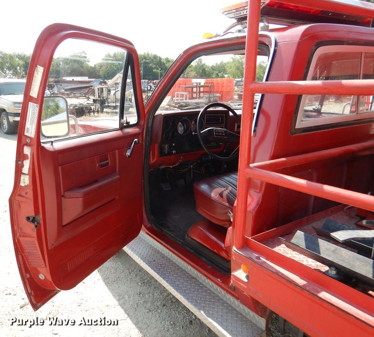 image for item DM1294 1982 Chevrolet K30  brush fire truck