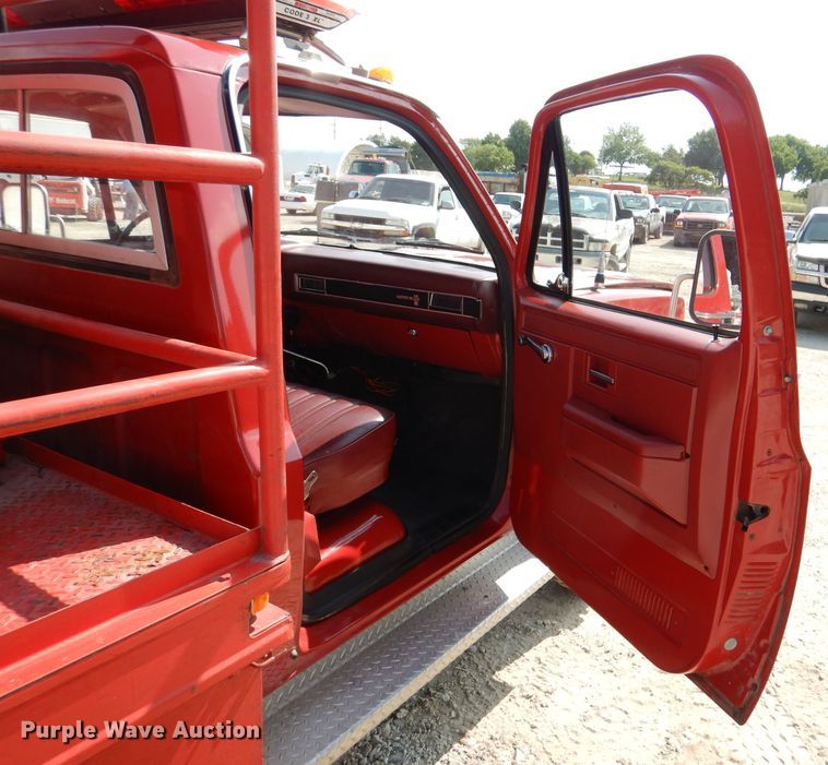 image for item DM1294 1982 Chevrolet K30  brush fire truck