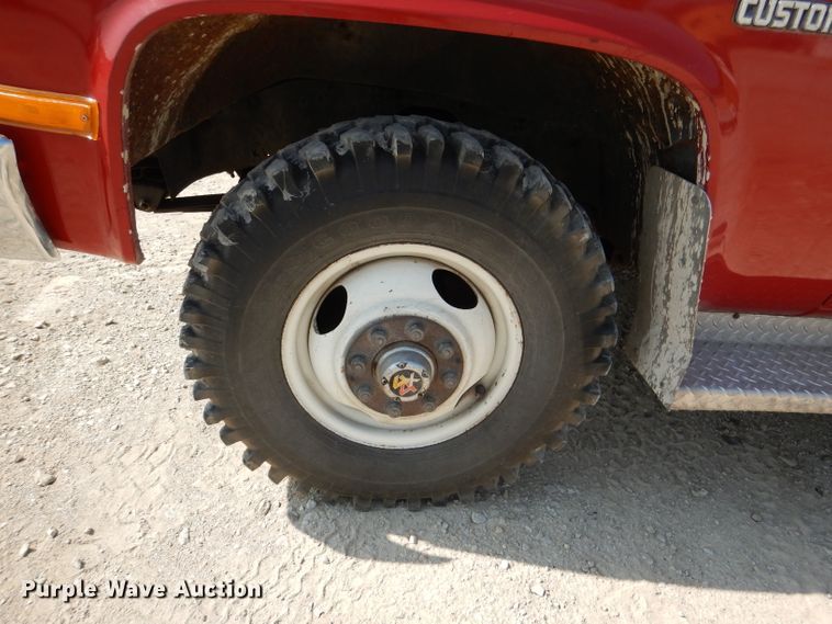 image for item DM1294 1982 Chevrolet K30  brush fire truck