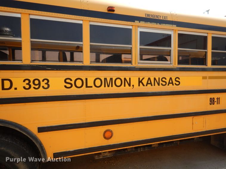 image for item DM1321 1998 International 3000  school bus