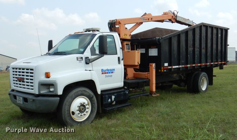 image for item DM6360 2006 GMC C8500  crane truck