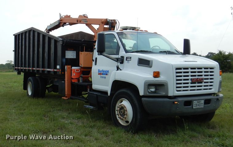 image for item DM6360 2006 GMC C8500  crane truck