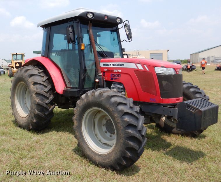 image for item DM6372 2011 Massey Ferguson 2670 HD Series  MFWD tractor