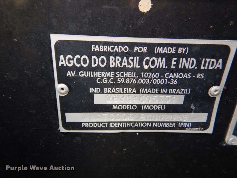 image for item DM6372 2011 Massey Ferguson 2670 HD Series  MFWD tractor