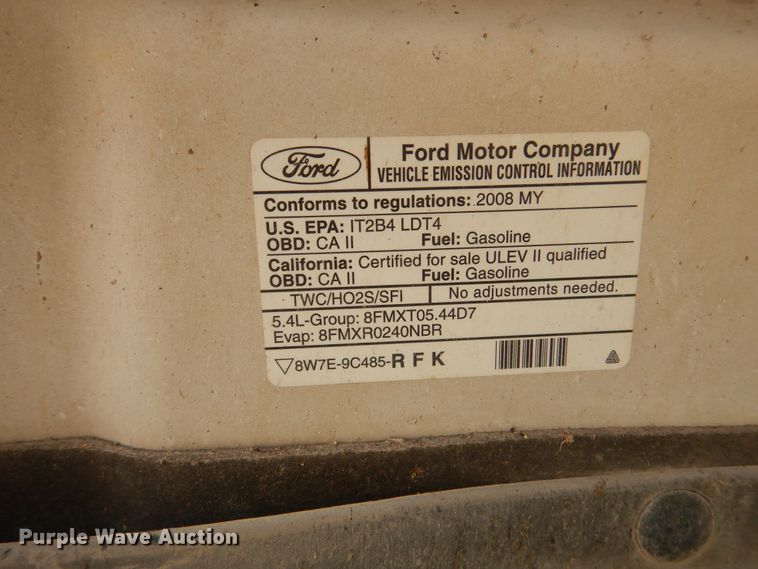 image for item DM6380 2008 Ford F150 XLT  SuperCrew pickup truck