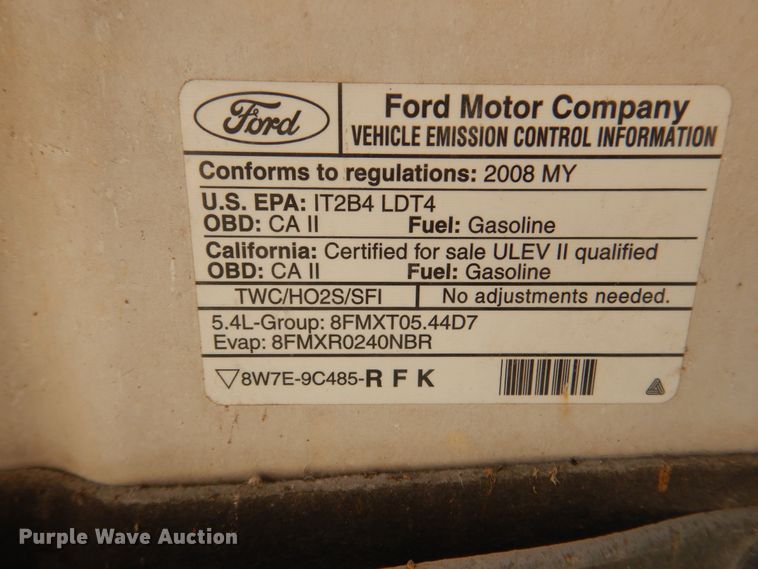 image for item DM6382 2008 Ford F150 XLT  SuperCrew pickup truck