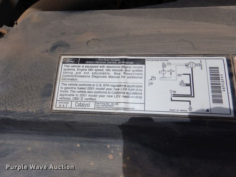 image for item DM6392 2001 Ford F150 XLT  SuperCab pickup truck