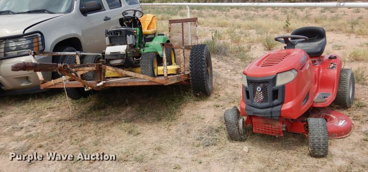 image for item DM6393 Troy-Bilt Pony  lawn mower