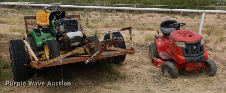 image for item DM6393 Troy-Bilt Pony  lawn mower