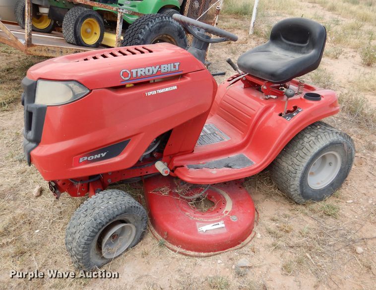 image for item DM6393 Troy-Bilt Pony  lawn mower