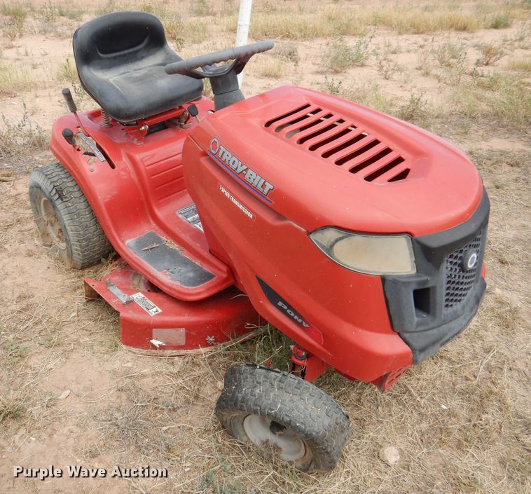 image for item DM6393 Troy-Bilt Pony  lawn mower