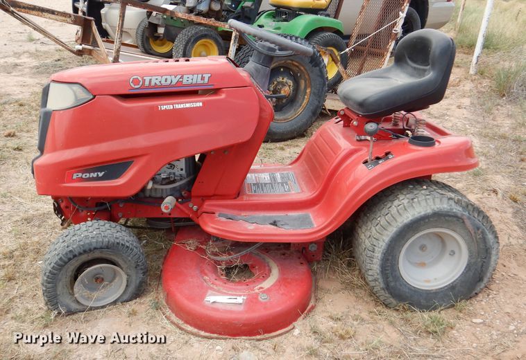 image for item DM6393 Troy-Bilt Pony  lawn mower